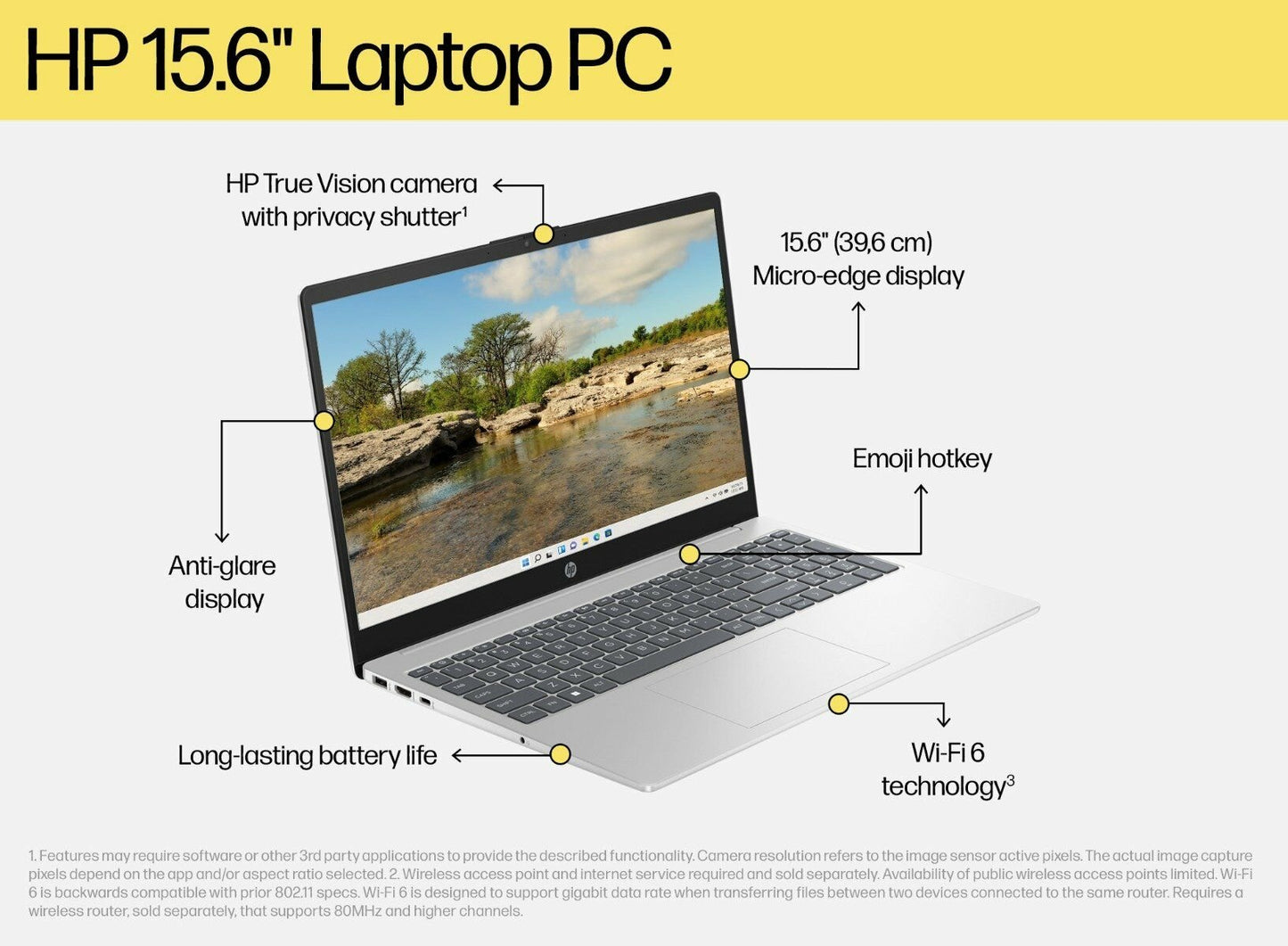 HP 15-FD0465TU (B61ZFPA) LAPTOP (CORE I3/8 GB/512 GB SSD/WINDOWS 11)
