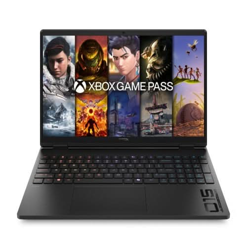 HP HyperX OMEN Gaming Laptop, Intel Core 7 240H, 24GB RAM, 1TB SSD, 15.3 inch 2.5K Resolution, 8GB-RTX 5050 Graphics, Windows 11, MS-Office, 15-GA0054TX, Black