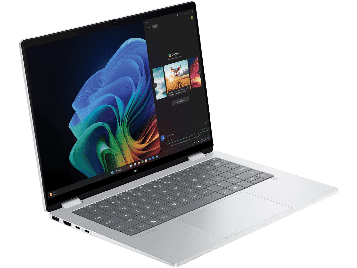 HP OMNIBOOK X FLIP 14 FM0099TU [ULTRA5-226V/16GB/1TB SSD/WIN11 HOME+MS24/14.0" TOUCH/INTEGRATED GRAPHICS/1 YEAR(S)/SILVER]