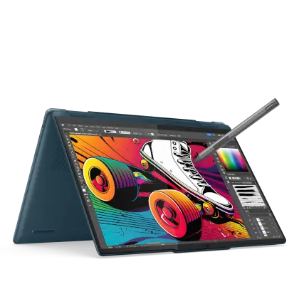 Lenovo Yoga 7i 2-in-1 Intel Core Ultra 5 125H, 16GB, 1TB SSD, Integrated Intel Arc Graphics, 14 Inch WUXGA, Win 11 Home, MS Office 2024, Tidal Teal, 83DJ00FVIN