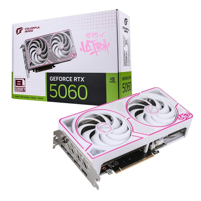 Colorful iGame GeForce RTX 5060 Ultra W DUO OC 8GB-V