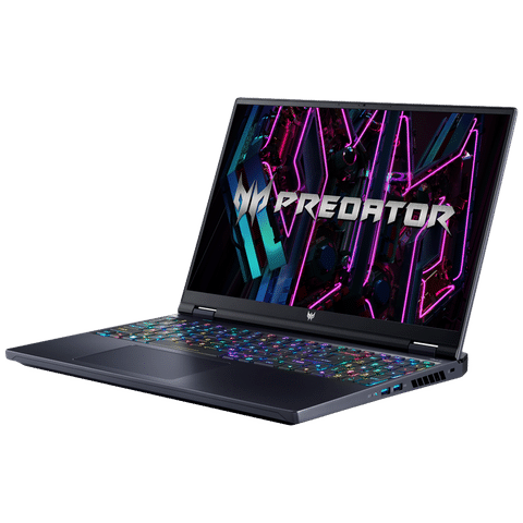 ACER PREDATOR HELIOS 16 INTEL CORE I7 13TH GEN (16 INCH, 16GB, 1TB, WINDOWS 11 HOME, NVIDIA GEFORCE RTX 4060, QHD LED BACKLIT DISPLAY, ABYSSAL BLACK, NH.QJQSI.005)