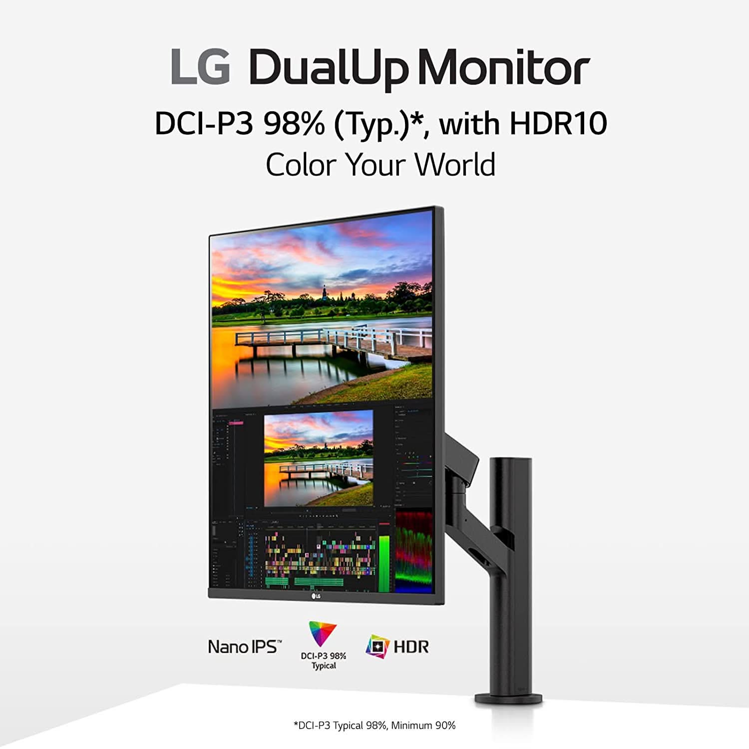 LG DualUp モニター 28MQ780 Nano IPS 28-inch 16:18 DualUp Monitor - 28MQ780-B | LG USA
