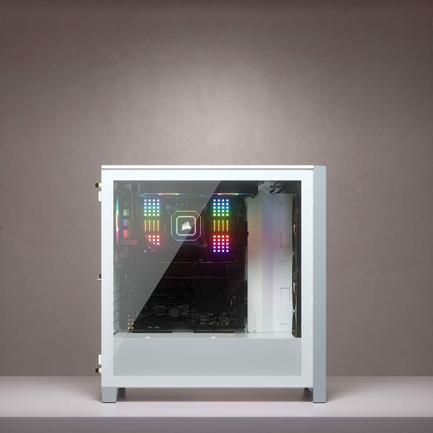 CABINET-CORSAIR-ICUE-4000X-RGB-WHITE