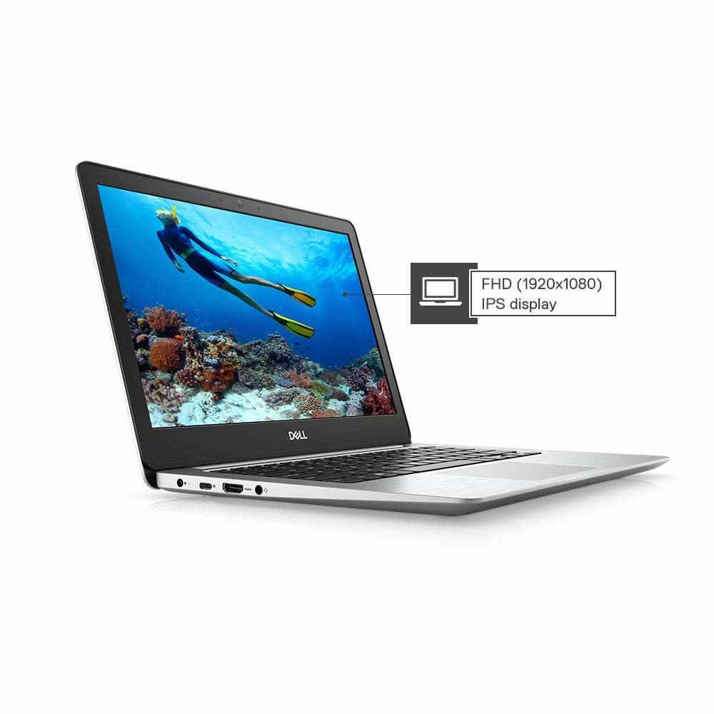 LAPTOP-DELL-INS-13-5370-(i7-8550/8/256GB/W10/2GB/SILVER)