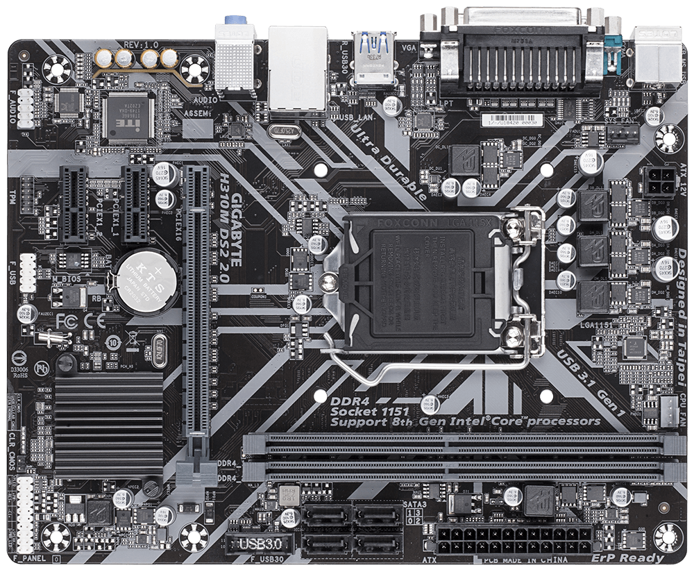 MBD-GIGABYTE-(GA-H310M-DS2)-2.0