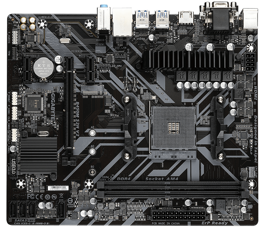 MBD-AMD-GIGABYTE-(GA-B450M-S2H-V2)