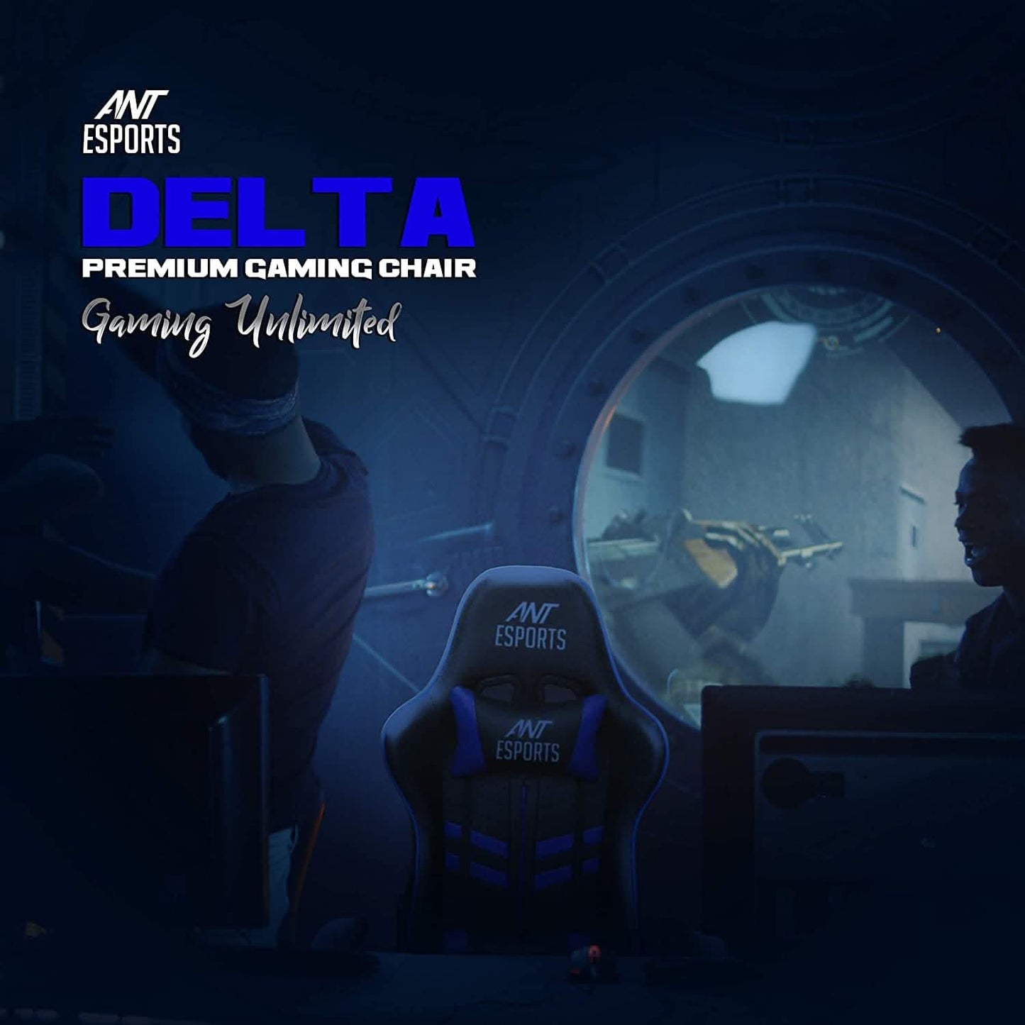 GAMING-CHAIR-ANT-ESPORTS-GAMEX-DELTA-(BLUE-BLACK)