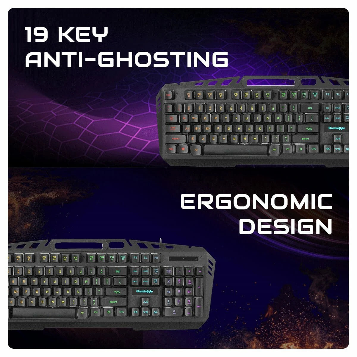 COSMIC BYTE DRAGONFLY GAMING KEYBOARD