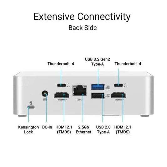 ASUS NUC 15 Pro Plus Kit with Intel Core Ultra 9 285H, 32GB DDR5 RAM, 1TB M.2 SSD Mini PC