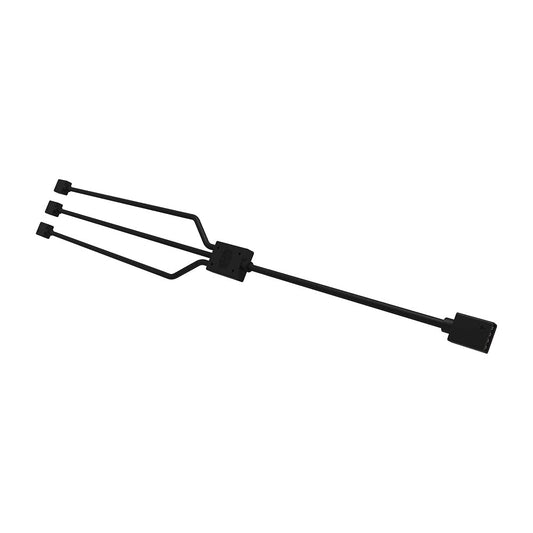 COOLER MASTER 1-TO-3 RGB SPLITTER CABLE FOR LED STRIPS, RGB-BLACK