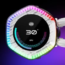 COOLER MASTER MASTERLIQUID 360MM ION ARGB WHITE LIQUID COOLER