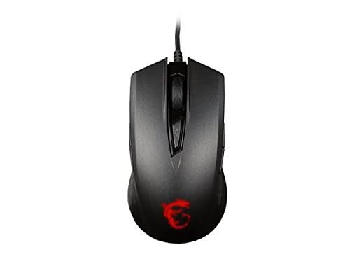 MSI Clutch GM40 Wired Gaming Mouse - Black