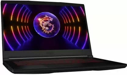 MSI Thin GF63 12UC-1241IN i7-12650H/DDR IV 8GB*2 (3200MHz)/1TB NVMe PCIe SSD Gen4x4 /RTX 3050 4GB, GDDR6 4GB/Windows11 Home/2 Year Warranty Term