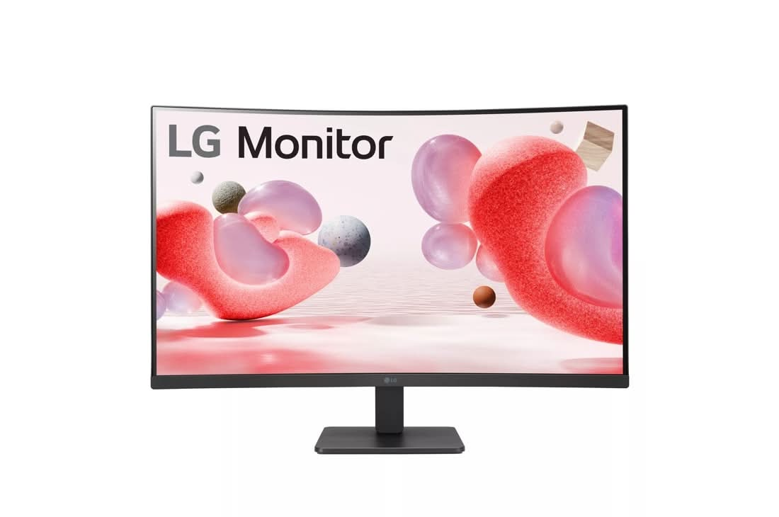 LG 32MR50C-B Curved Monitor 32-Inch FHD