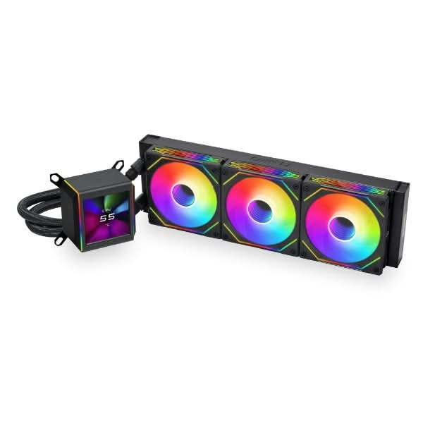 LIAN LI GALAHAD II LCD 360 TRINITY SL INFINITY 360MM AIO LIQUID COOLER BLACK