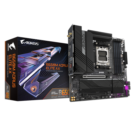 GIGABYTE GA-B650M AORUS ELITE AX AMD AM5 MOTHERBOARD