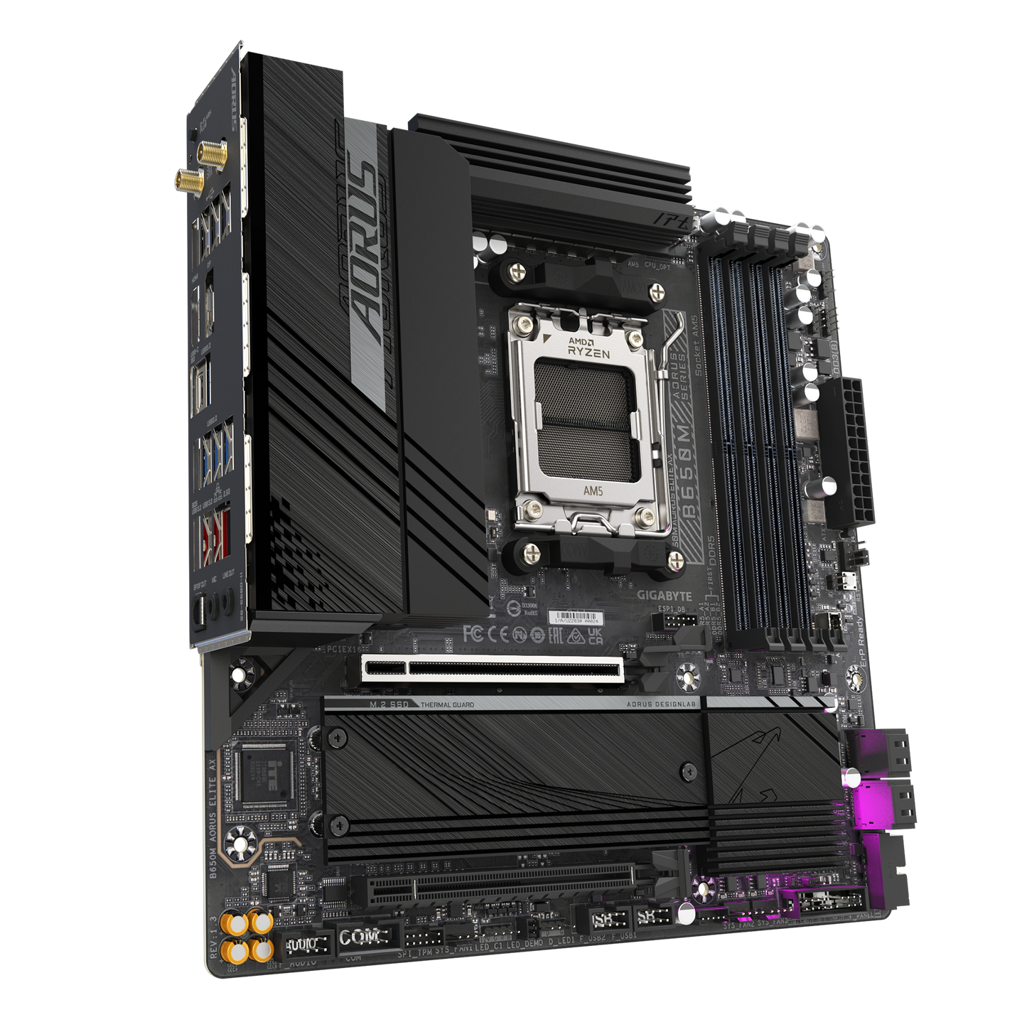 GIGABYTE GA-B650M AORUS ELITE AX AMD AM5 MOTHERBOARD