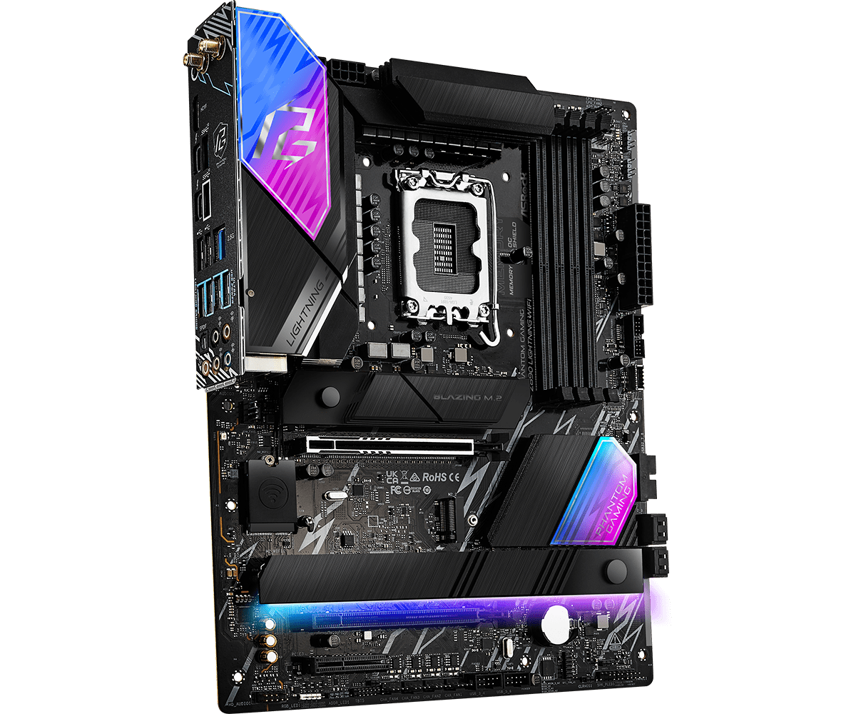 ASROCK Z890 LIGHTNING WIFI LGA 1851 ATX MOTHERBOARD