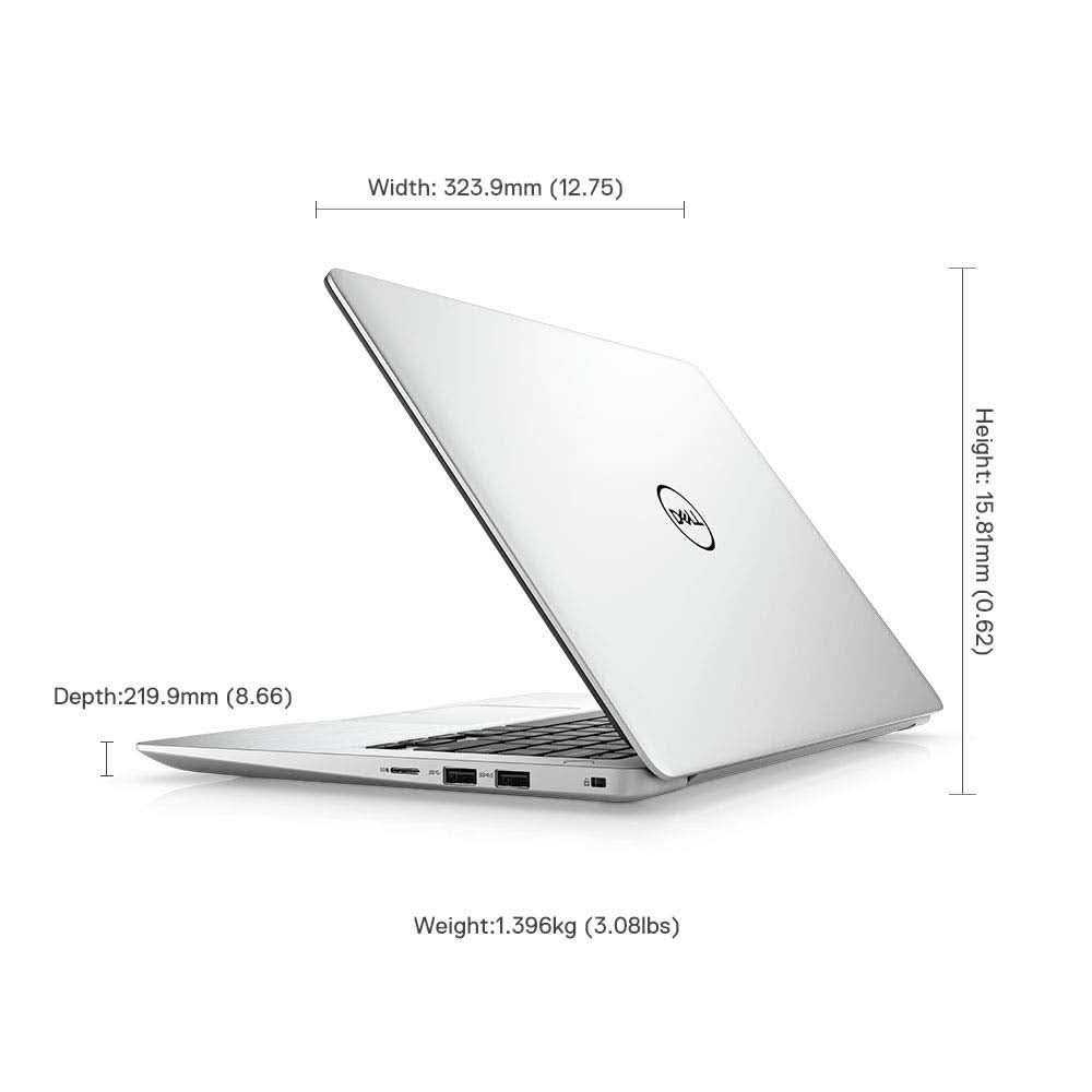 LAPTOP-DELL-INS-13-5370-(i7-8550/8/256GB/W10/2GB/SILVER)