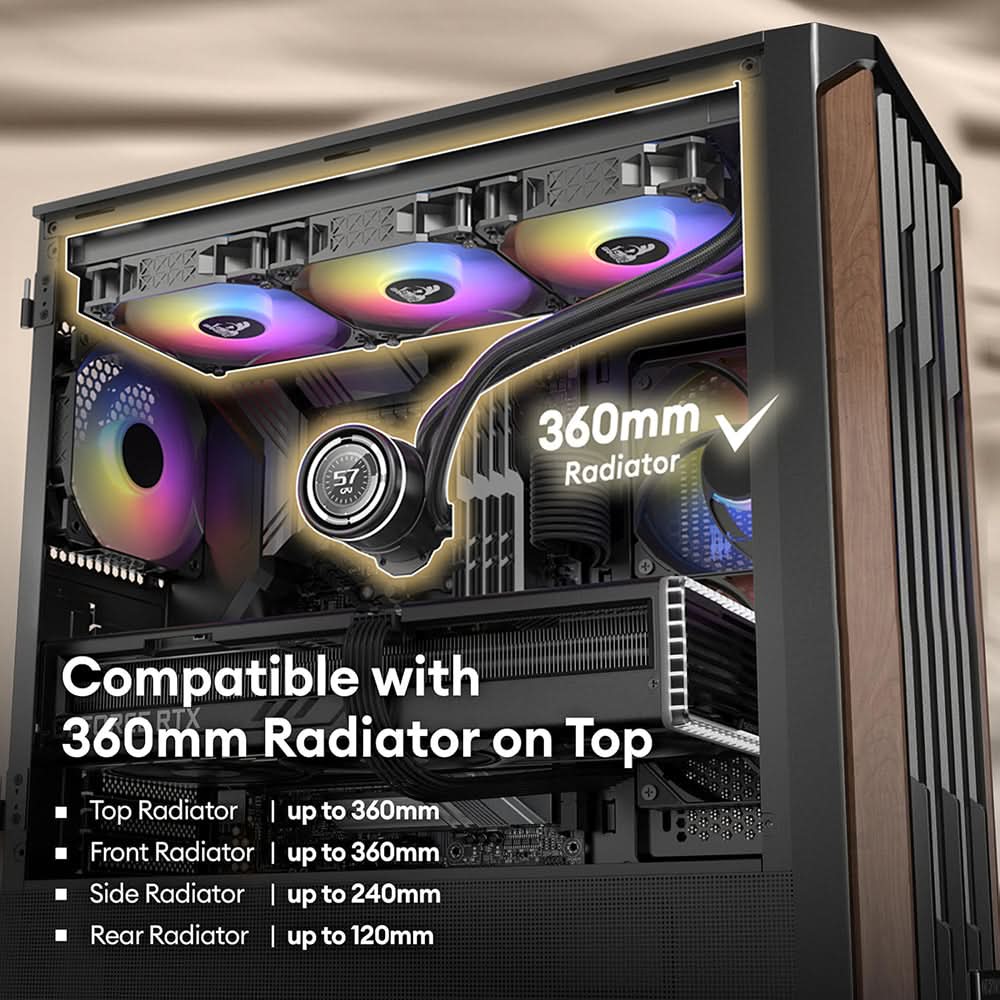 TAG Gaming Stellar Alpha Wood Mid Tower Cabinet