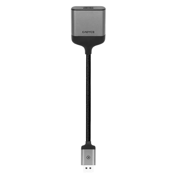 Cadyce DisplayPort to HDMI Adapter with Audio