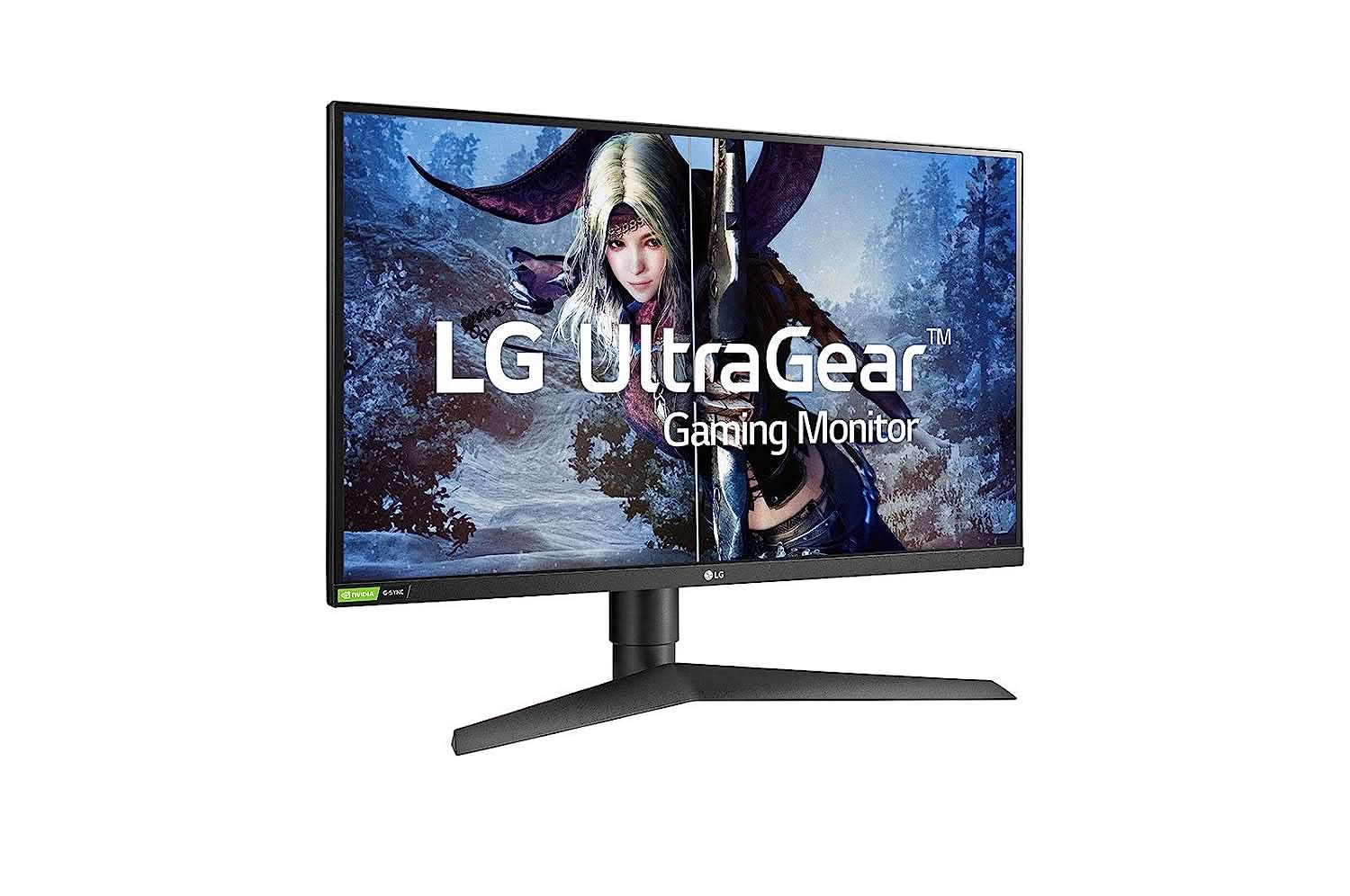 LG 27 INCH ULTRA GEAR 27QN850-B QHD IPS 144HZ WITH G-SYNC GAMING