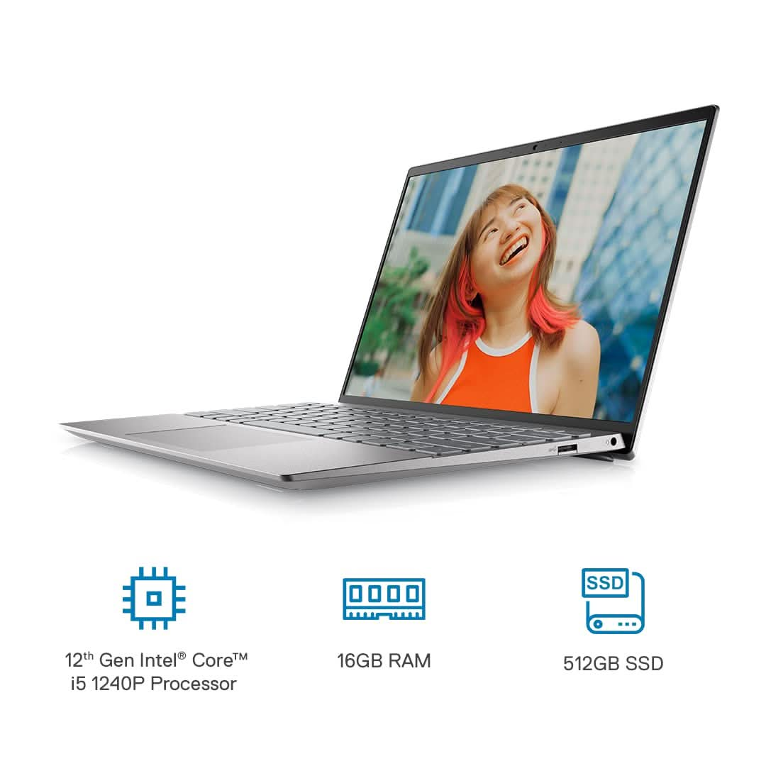 LAPTOP-DELL-INS-13-5320-(i5-1240P/16/512GB/W11-MS/SILVER)