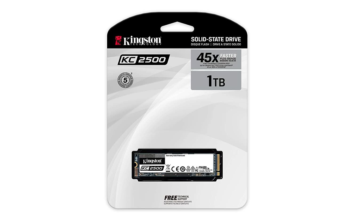KINGSTON 1TB KC2500 NVME M.2 SSD
