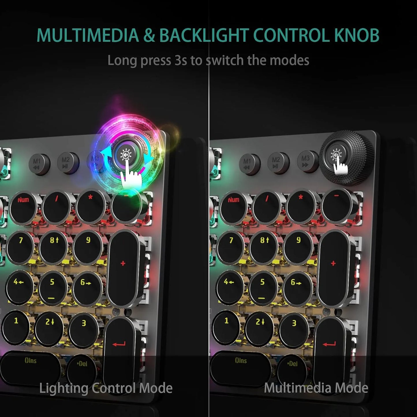 AULA F2088 BLACK MECHANICAL PRO GAMING KEYBOARD