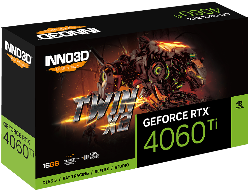 Inno3d RTX 4060 Ti Twin X2 OC 16GB Gaming Graphics Card