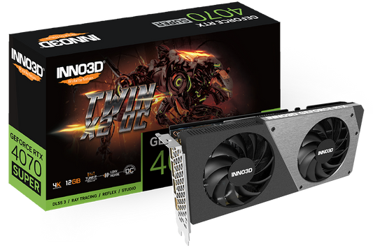 INNO3D RTX 4070 SUPER TWIN X2 OC 12GB GRAPHICS CARD