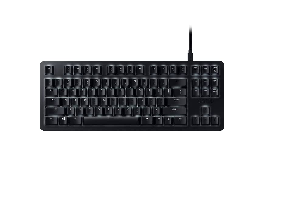 Razer BlackWidow Lite – Silent Mechanical Gaming Keyboard - US Layout FRML (Orange Switch)