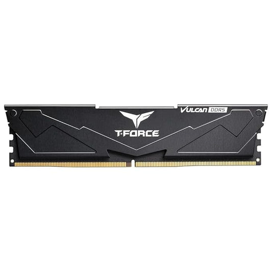 TEAMGROUP T-FORCE VULCAN 32GB (32GBX1) DDR5 6000MHZ DESKTOP RAM (BLACK)
