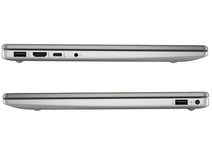 HP 250R G10 D2HA9AT 15.6 Inch FHD Laptop, Intel Core 3 100U, 8GB RAM, 512GB SSD, DOS, Silver