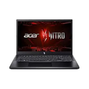 Acer Nitro V15, Intel Core i7-13th Gen 13620H Processor, NVIDIA GeForce RTX 4050-6GB GDDR6(16GB DDR5, 1TB) IPS FHD, 15.6"/39.6cm, 165Hz, Win 11 Home, Obsidian Black, 2.1KG, ANV15-51, Gaming Laptop