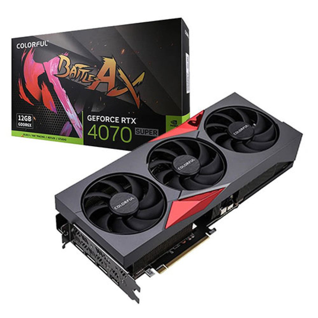 Colorful RTX 4070 Super NB EX-V Battle AX 12GB Graphics Card