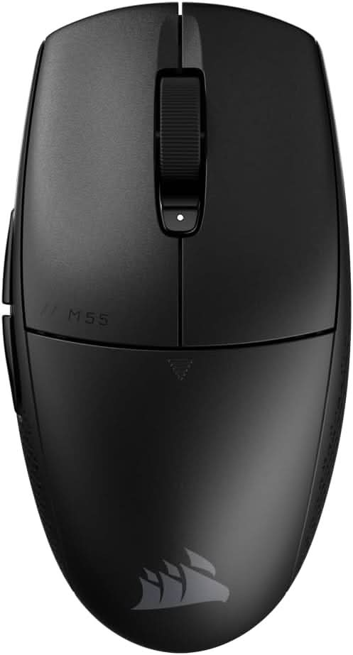 CORSAIR M55 WIRELESS GAMING MOUSE WIRELESS 24000 DPI BLACK