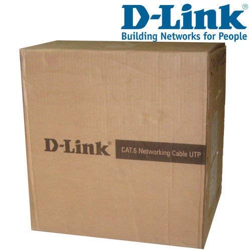 D-LINK CAT 6 NETWORKING CABLE FOR ROUTER UTP OUTDOOR 100 METERS