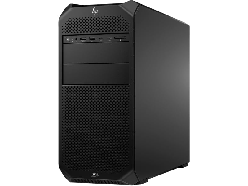 HP Z4 G5 WORKSTATION PC 775W,XEON W5-2455X 3.2G 30MB 12C,32GB (2X16GB) DDR5,Z TURBO 1TB M.2 SSD + 2TB 7200RPM SATA ENT,NVIDIA T1000 8 GB,DVDRW,WIN 11 PRO 6 CORES PLUS,MDP TO DP,3/3/3