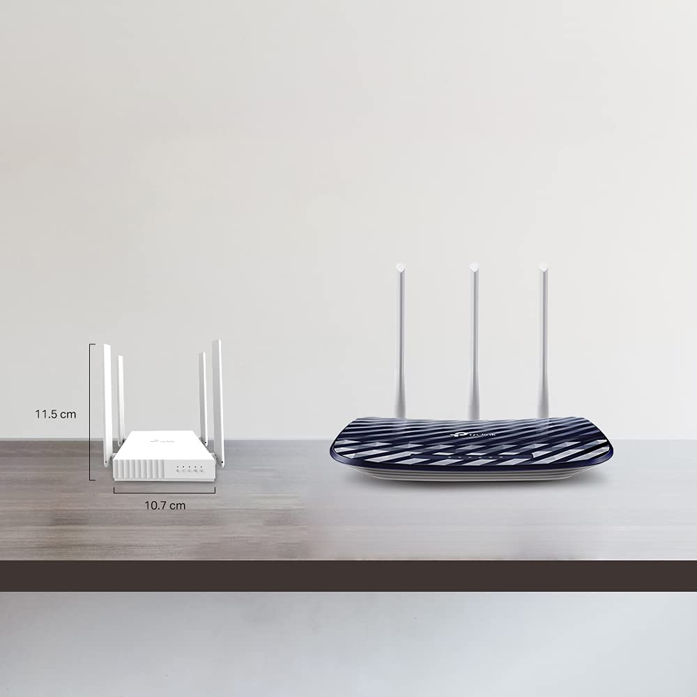 TP-LINK ARCHER C24 AC750 MBPS DUAL-BAND, WIFI WIRELESS ROUTER | MULTI MODE | 4 ANTENNAS | IPV6 SUPPORTED | PARENTAL CONTROLS | GUEST NETWORK | SMOOTH HD STREAMING, WHITE