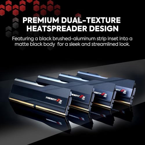 G.Skill Trident Z5 RGB Intel XMP 64GB (2*32GB) DDR5 6000 MHz CL36 F56000J3636F32GX2-TZ5RK