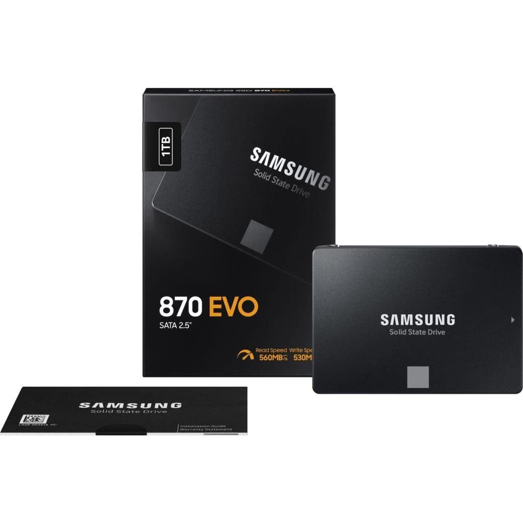 SAMSUNG 870 EVO 1TB SSD MZ-77E1T0BW