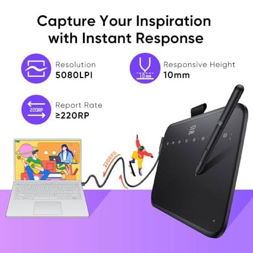 XPPen Deco 640 Graphics Drawing Pen Tablet