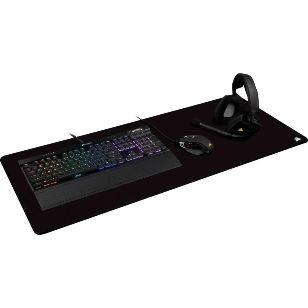 CORSAIR MM350 PRO PREMIUM SPILL-PROOF CLOTH GAMING MOUSE PAD BLACK - EXTENDED-XL