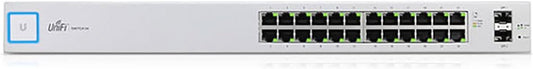 UBIQUITI NETWORKS UNIFI USW-24 CONFIGURABLE 24-PORT GIGABIT LAYER 2 ETHERNET SWITCH WITH SFP