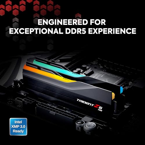 G.SKILL Trident Z5 RGB Series DDR5 RAM 6000MHZ (CL34) (F5-6000J3444F64GX2-TZ5RK)