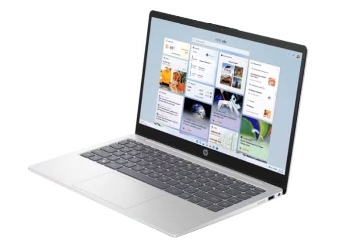 HP 14, 13TH GEN INTEL CORE I3-1315U LAPTOP (8GB DDR4,512GB SSD) ANTI-GLARE, MICRO-EDGE, 14/35.6CM, FHD, WIN11, M365 BASIC(1YR),OFFICE HOME24, SILVER,1.4KG, FHD CAMERA W/PRIVACY SHUTTER, EP0341TU