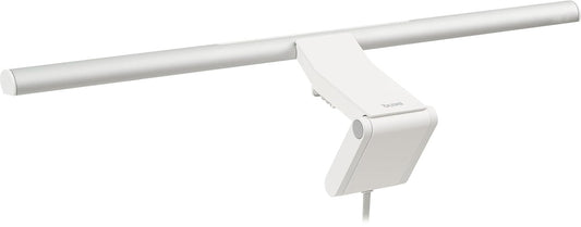 BenQ ScreenBar Pro Monitor Light Bar, LED Screen Lamp with Motion Sensor, Touch Control, USB-C Silver