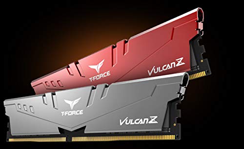 TEAMGROUP T-FORCE VULCAN Z 8GB (8GBX1) DDR4 3200MHZ DESKTOP RAM (RED)
